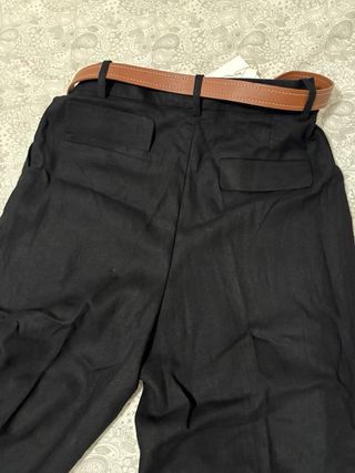 Pantalones Zara Negros Talla XS