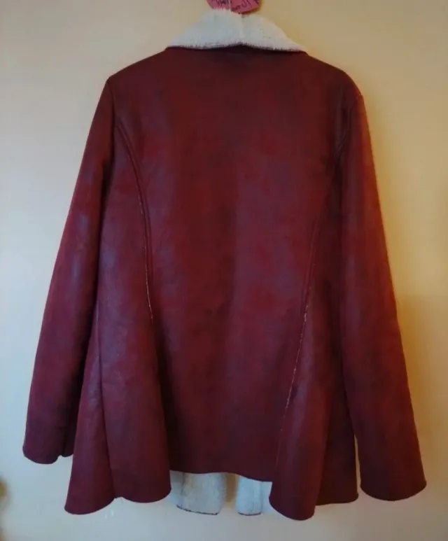 Abrigo Zuiki Borreguito Rojo Talla Única