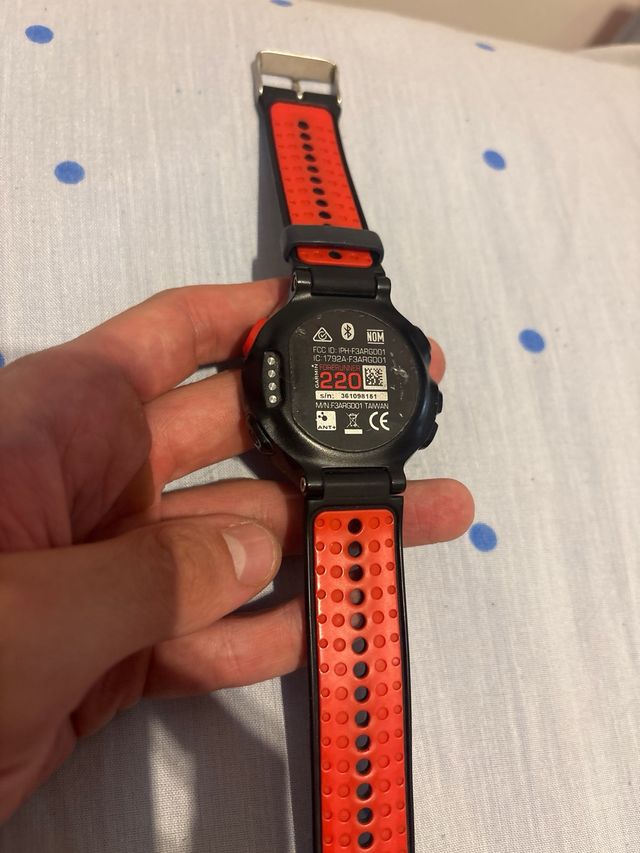 Garmin Forerunner 220 Negro/Rojo