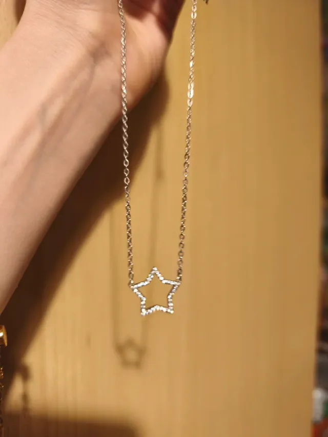 Colgante estrella circonitas plata