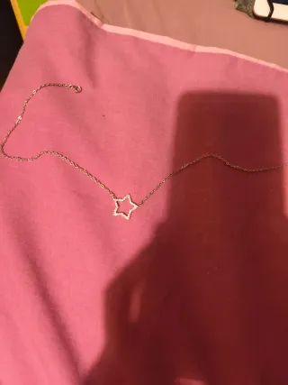 Colgante estrella circonitas plata