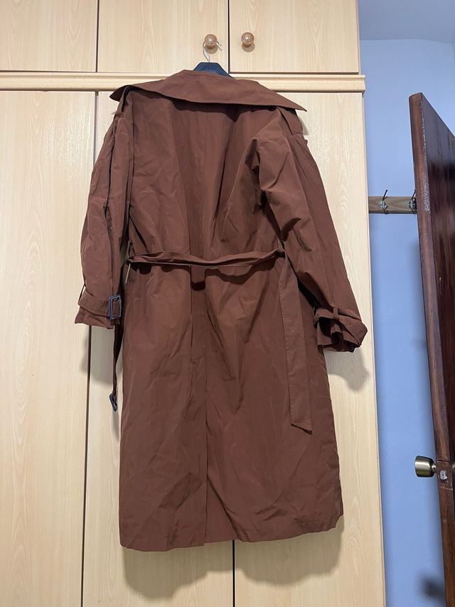 Gabardina Robin Marrón Talla 36