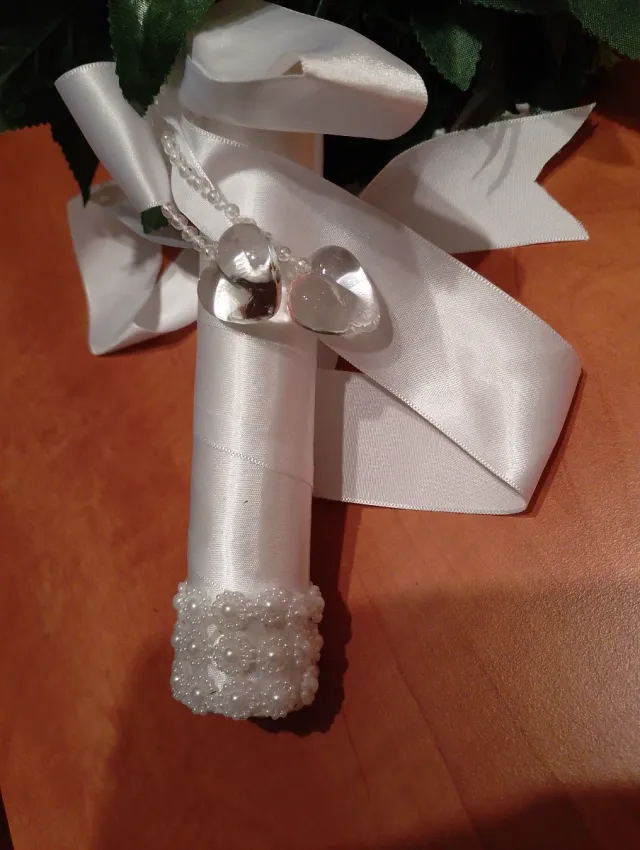 Set accesorios Novia (ramo rosas, velo y diadema)