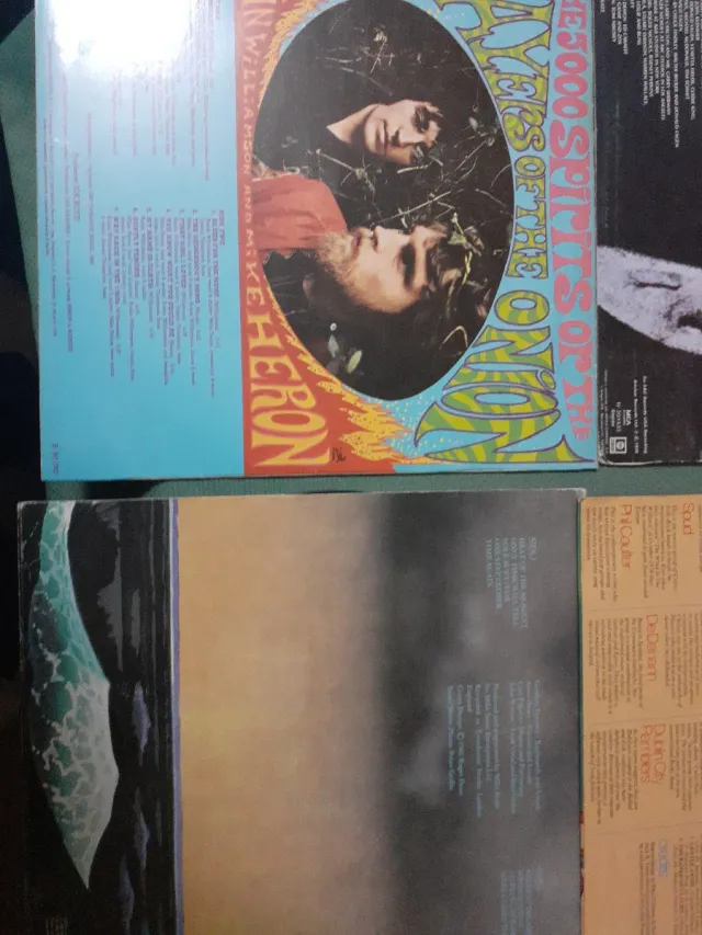 Lote Vinilos LP Compilatorios Folk y Pop Rock