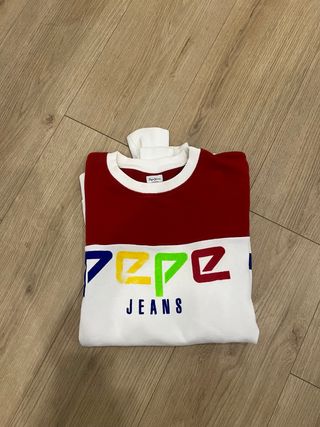 Sudadera Pepe Jeans Talla M 100% algodón