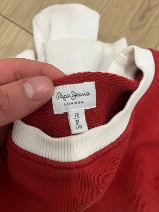Sudadera Pepe Jeans Talla M 100% algodón