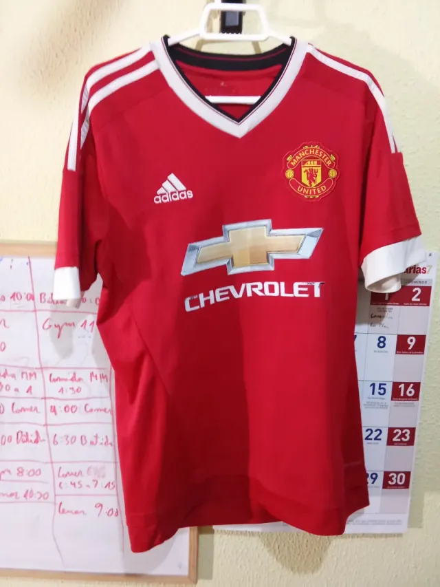 Camiseta Manchester United Adidas Roja