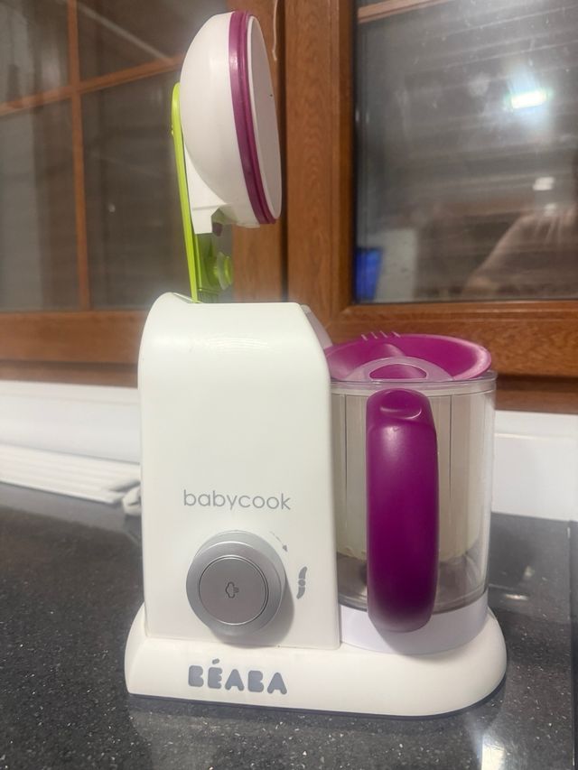 Babycook Béaba Blanco y Morado