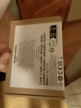 Cable HDMI Amazon Basics 4K 1.8m