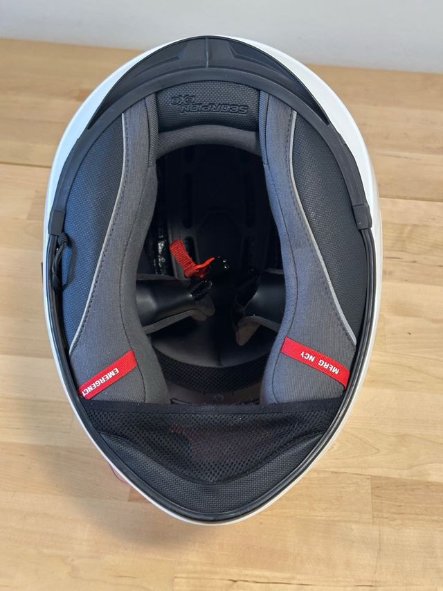 Casco Scorpion Exo 510 Blanco Talla L