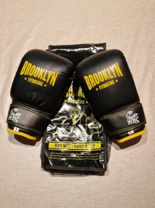 Guantes de Boxeo Brooklyn Fitboxing WBC Negros