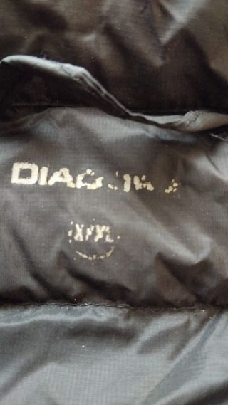 Giubbotto uomo Diadora piumino nero