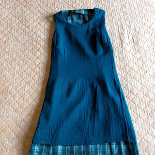 Vestido Vestido Corto Cuadros Vichy T. 38-40 aprox