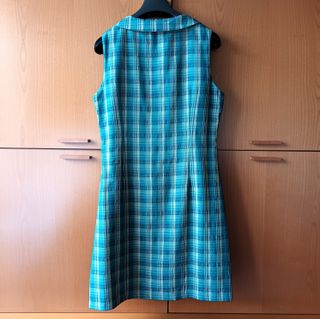 Vestido Vestido Corto Cuadros Vichy T. 38-40 aprox