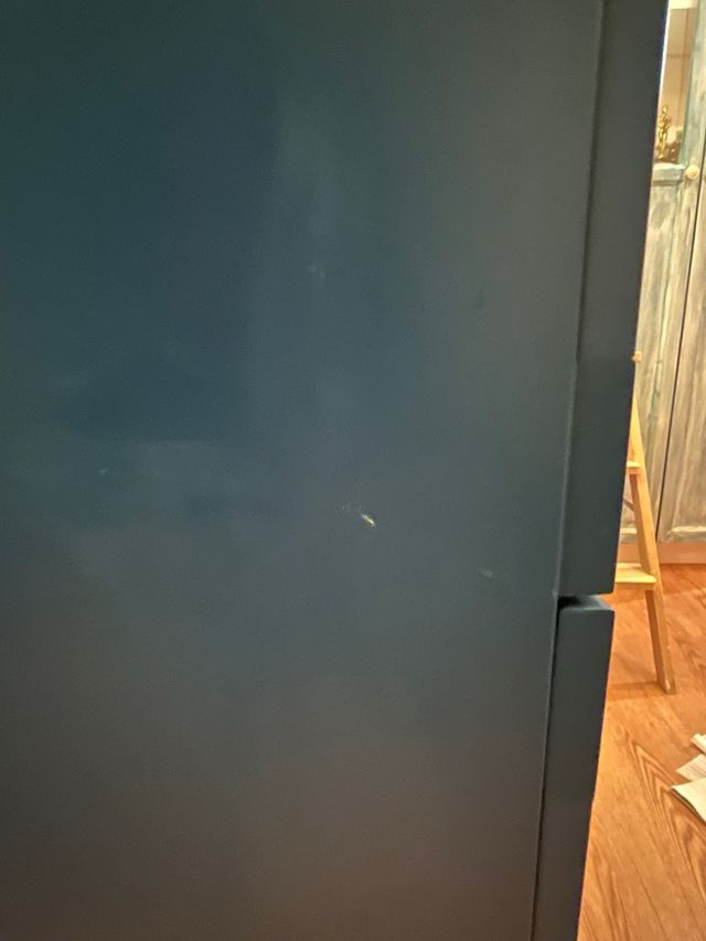 Comoda Ikea Brimnes blu a 3 cassetti