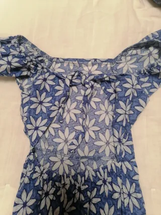 Mono estampado floral niña