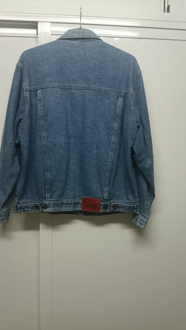 Cazadora Vaquera Hombre Azul