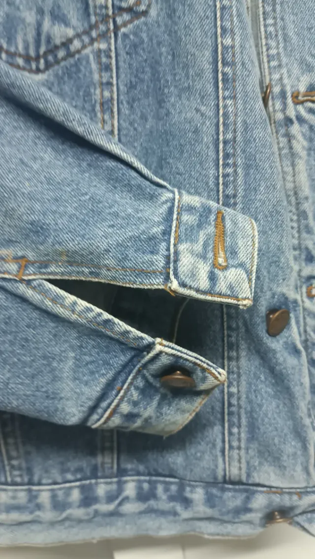 Cazadora Vaquera Hombre Azul