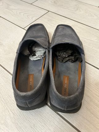 Mocassini Frau grigi uomo taglia 42