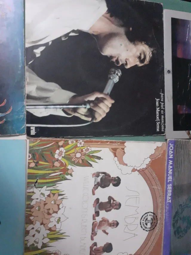 Lote 6 Vinilos LP Internacionales y Latinos