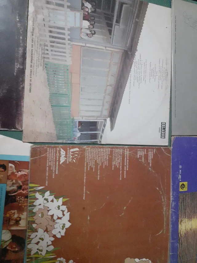 Lote 6 Vinilos LP Internacionales y Latinos