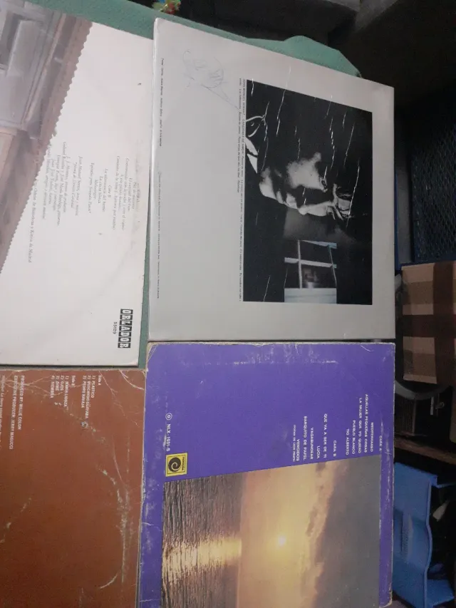 Lote 6 Vinilos LP Internacionales y Latinos