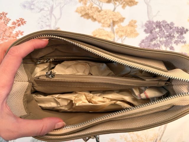 Bolso acolchado cobre