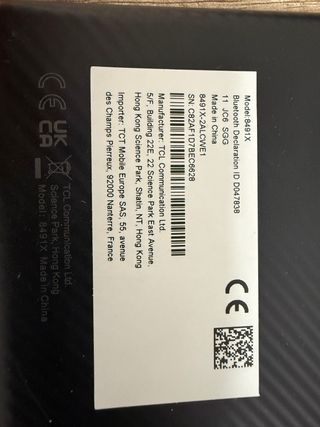 Tablet TCL 8491X 10.1 pulgadas con funda