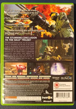 XBOX 360 Halo 3 Classics
