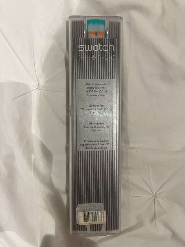 Reloj Swatch Chrono Multicolor Naranja