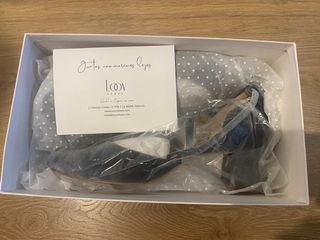 Zapatos Loov Shoes grises de terciopelo