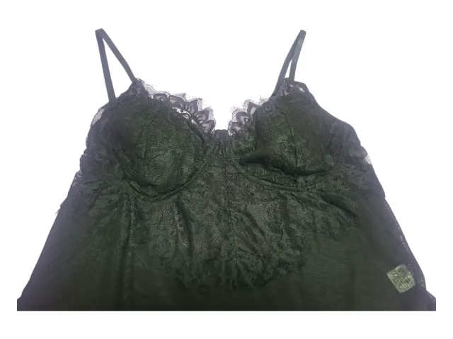 Body de encaje Shein negro