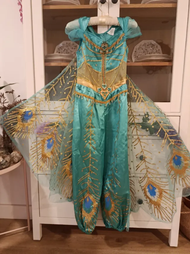Disfraz Jasmín Disney Princesa. Talla 9-10 años.