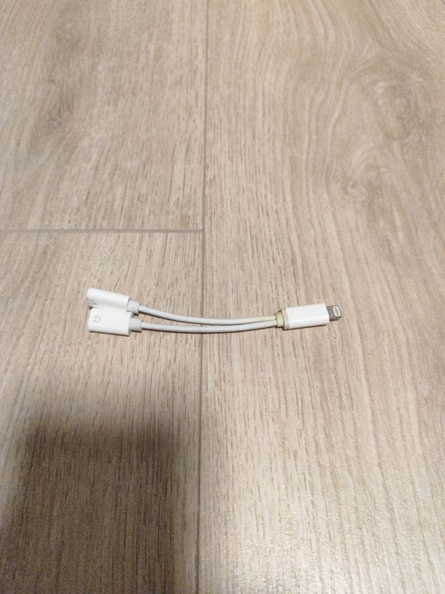 Adaptador doble de lightning a USB C