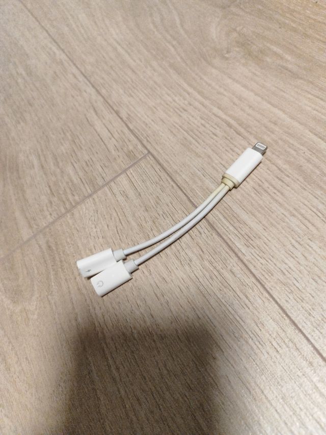 Adaptador doble de lightning a USB C