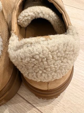 Zapatillas Hogan Piel Beige Borreguito