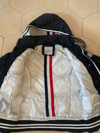 Chaqueta Moncler Mujer Negra Multicolor