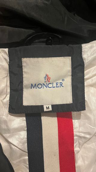 Chaqueta Moncler Mujer Negra Multicolor