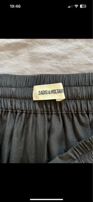 Falda Zadig & Voltaire negra