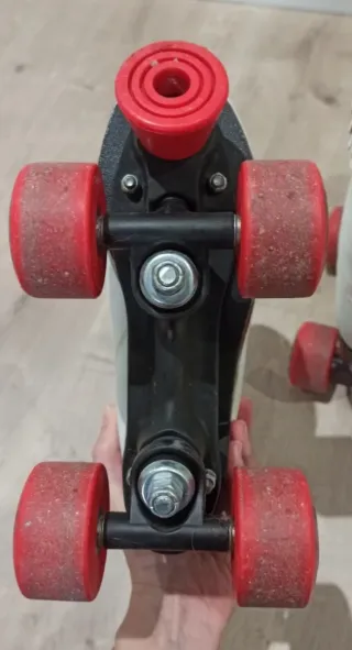 Patines Clásicos 4 Ruedas Blancos