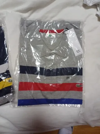 Vendo 2 Polos Lacoste Talla XXL