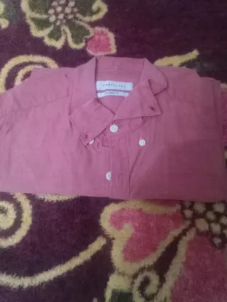 Camisa Cortefiel rosa