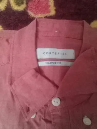 Camisa Cortefiel rosa