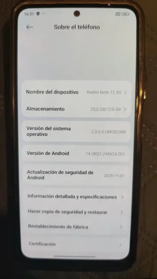 Xiaomi Redmi Note 12 5G 128GB