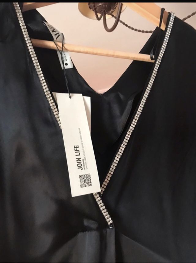 Vestido Zara Negro Talla Única