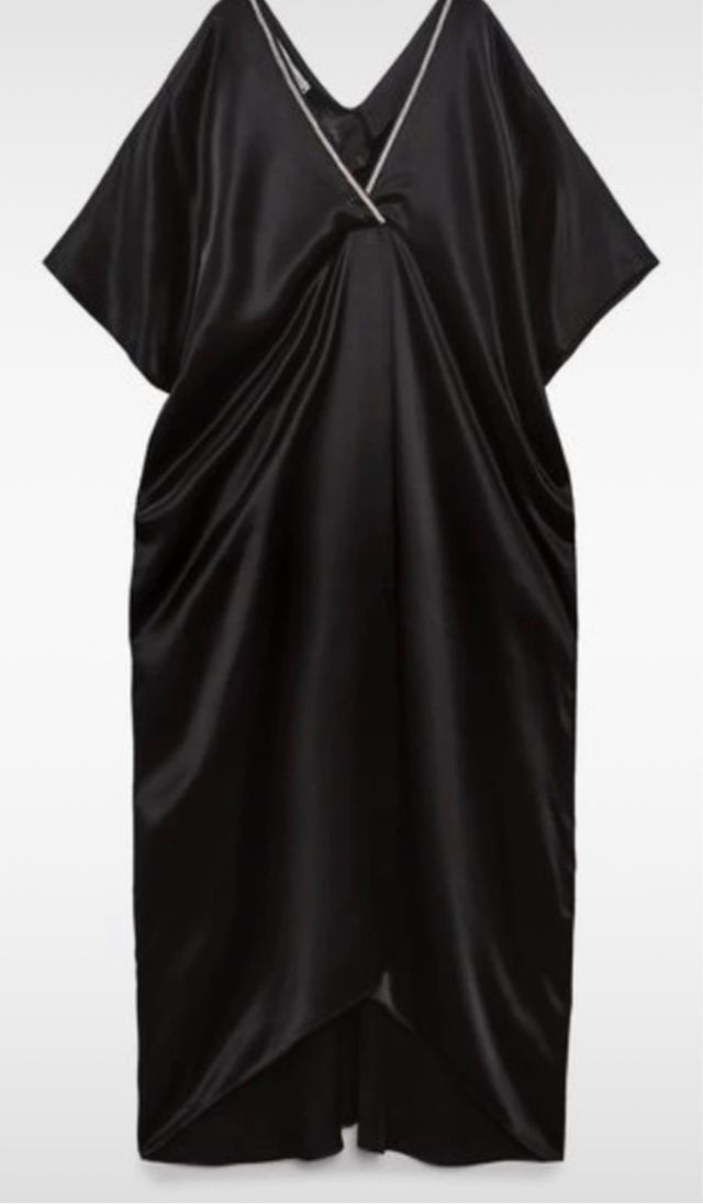 Vestido Zara Negro Talla Única