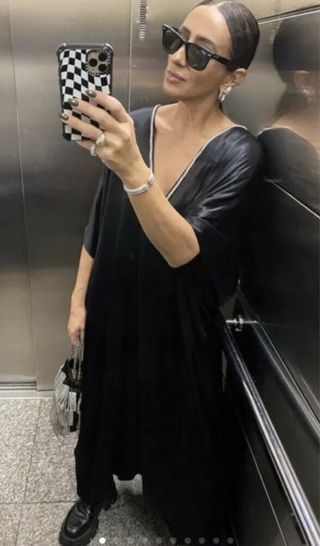 Vestido Zara Negro Talla Única