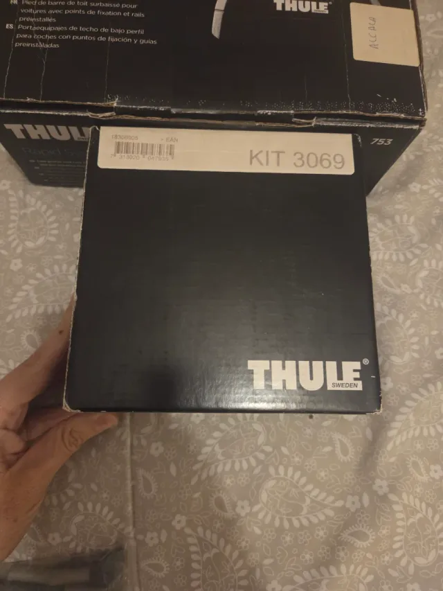 Fijaciones Thule Rápido System 753 + Kit 3069