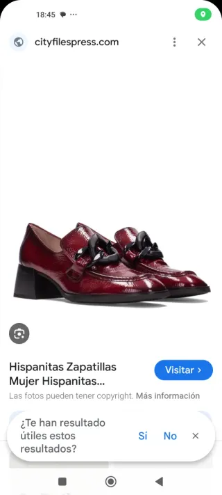 Zapatos Hispanitas PICOTA Rojo Talla 40