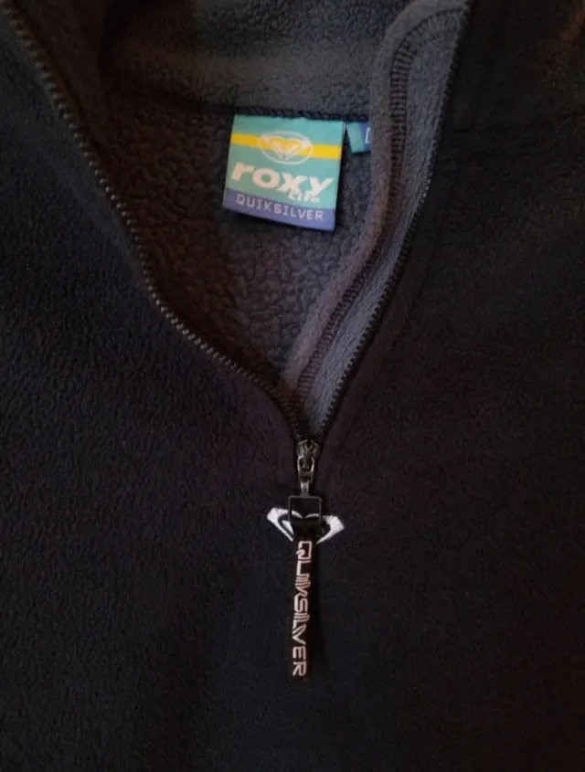 Sudadera Roxy Negra y Gris